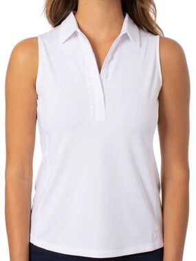 Golftini S/L White Polo